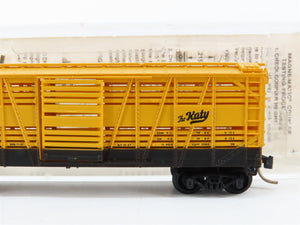 N Scale Micro-Trains MTL 35030 Missouri-Kansas-Texas 40' Stock/Cattle Car RTR