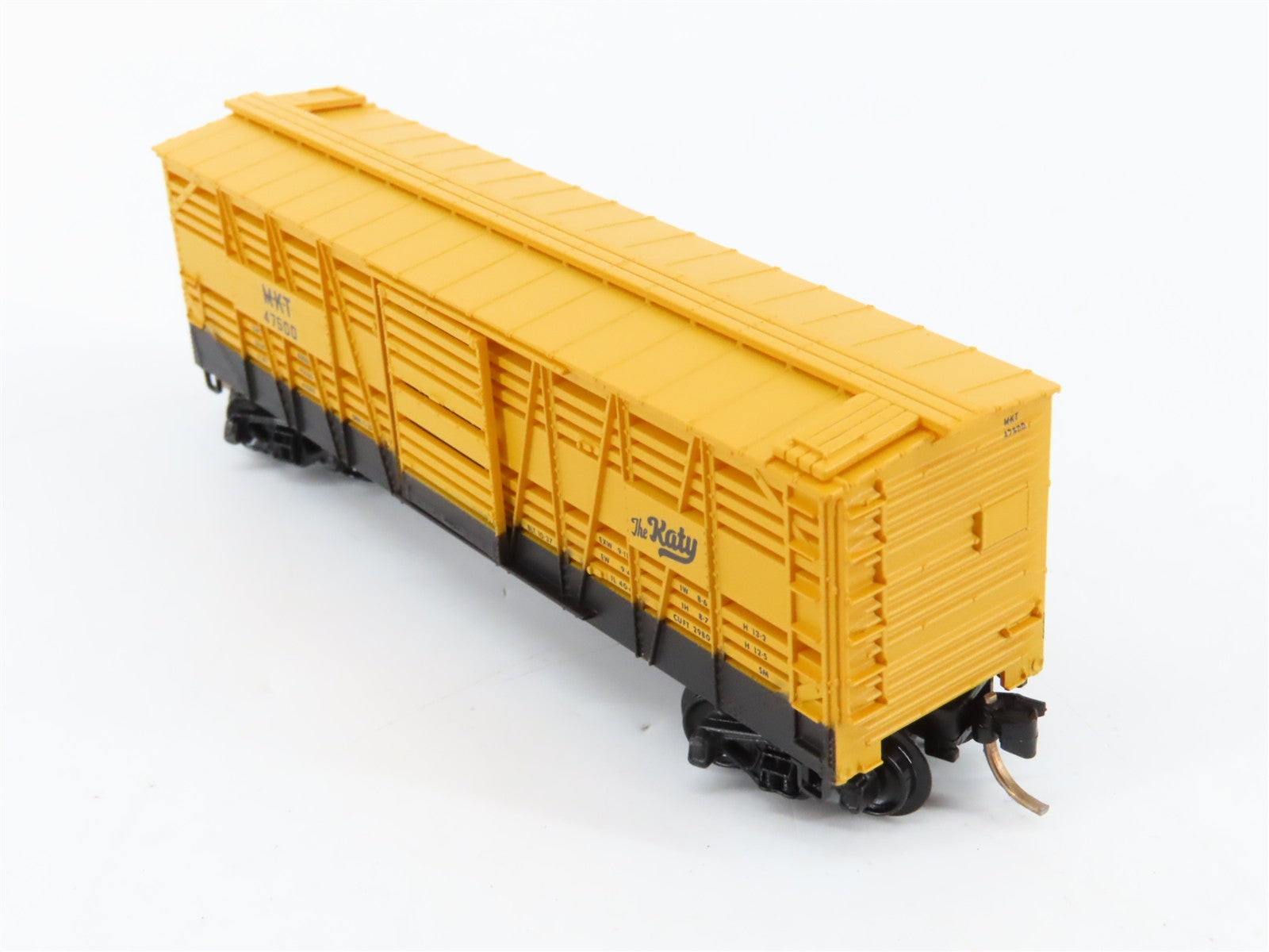 N Scale Micro-Trains MTL 35030 Missouri-Kansas-Texas 40' Stock/Cattle Car RTR