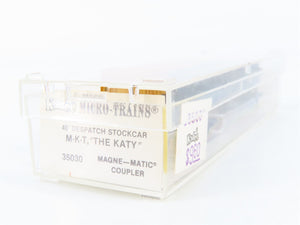 N Scale Micro-Trains MTL 35030 Missouri-Kansas-Texas 40' Stock/Cattle Car RTR