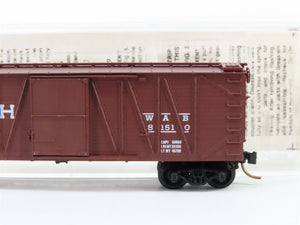 N Scale Micro-Trains MTL 28050 Wabash 40' Outside-Braced Single Door Box Car RTR