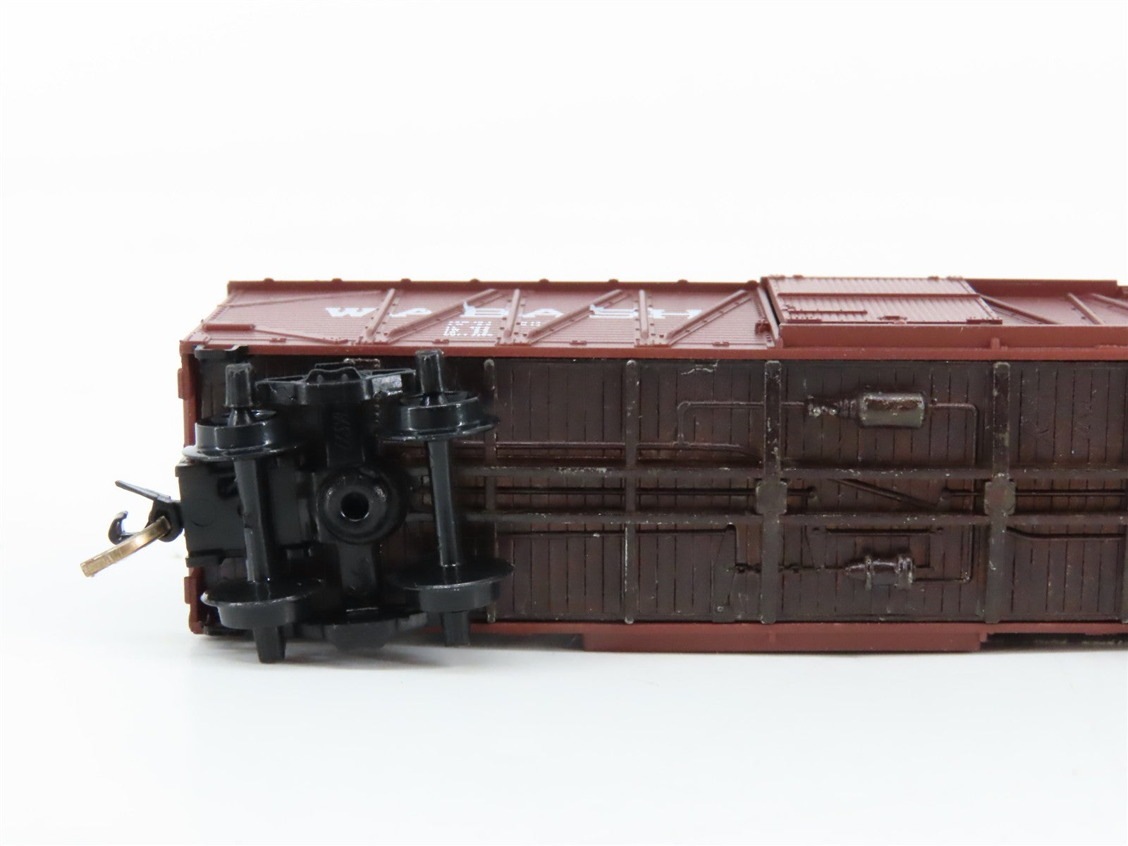 N Scale Micro-Trains MTL 28050 Wabash 40' Outside-Braced Single Door Box Car RTR