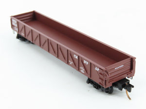 N Scale Micro-Trains MTL 60010 Milwaukee Road 50' Composite Gondola RTR