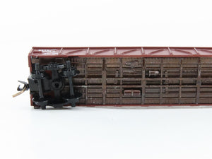 N Scale Micro-Trains MTL 60010 Milwaukee Road 50' Composite Gondola RTR