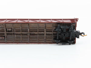 N Scale Micro-Trains MTL 60010 Milwaukee Road 50' Composite Gondola RTR