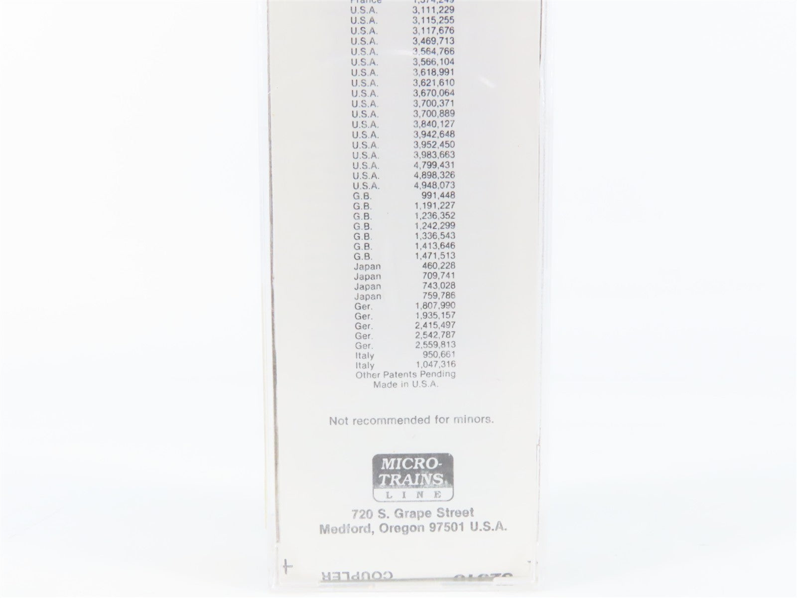 N Scale Micro-Trains MTL 32310 MILW Milwaukee Road 50' Box Car 3874 RTR