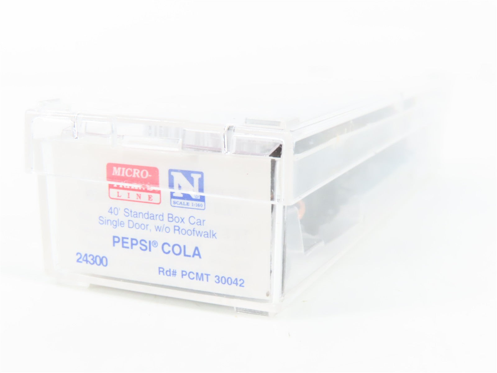 N Scale Micro-Trains MTL 24300 PCMT Pepsi-Cola 40' Box Car 30042 RTR