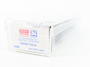 N Scale Micro-Trains MTL 24300 PCMT Pepsi-Cola 40' Box Car 30042 RTR