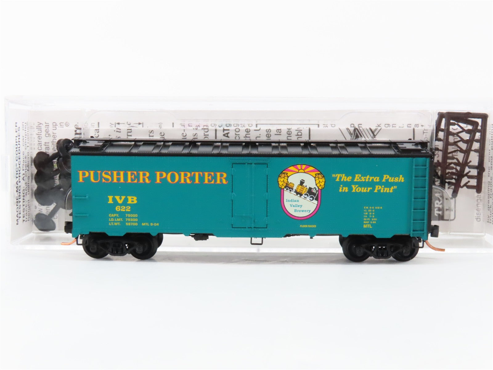 N Scale Micro-Trains MTL 59120 IVB Indian Valley Brewery 40' Reefer 622 RTR
