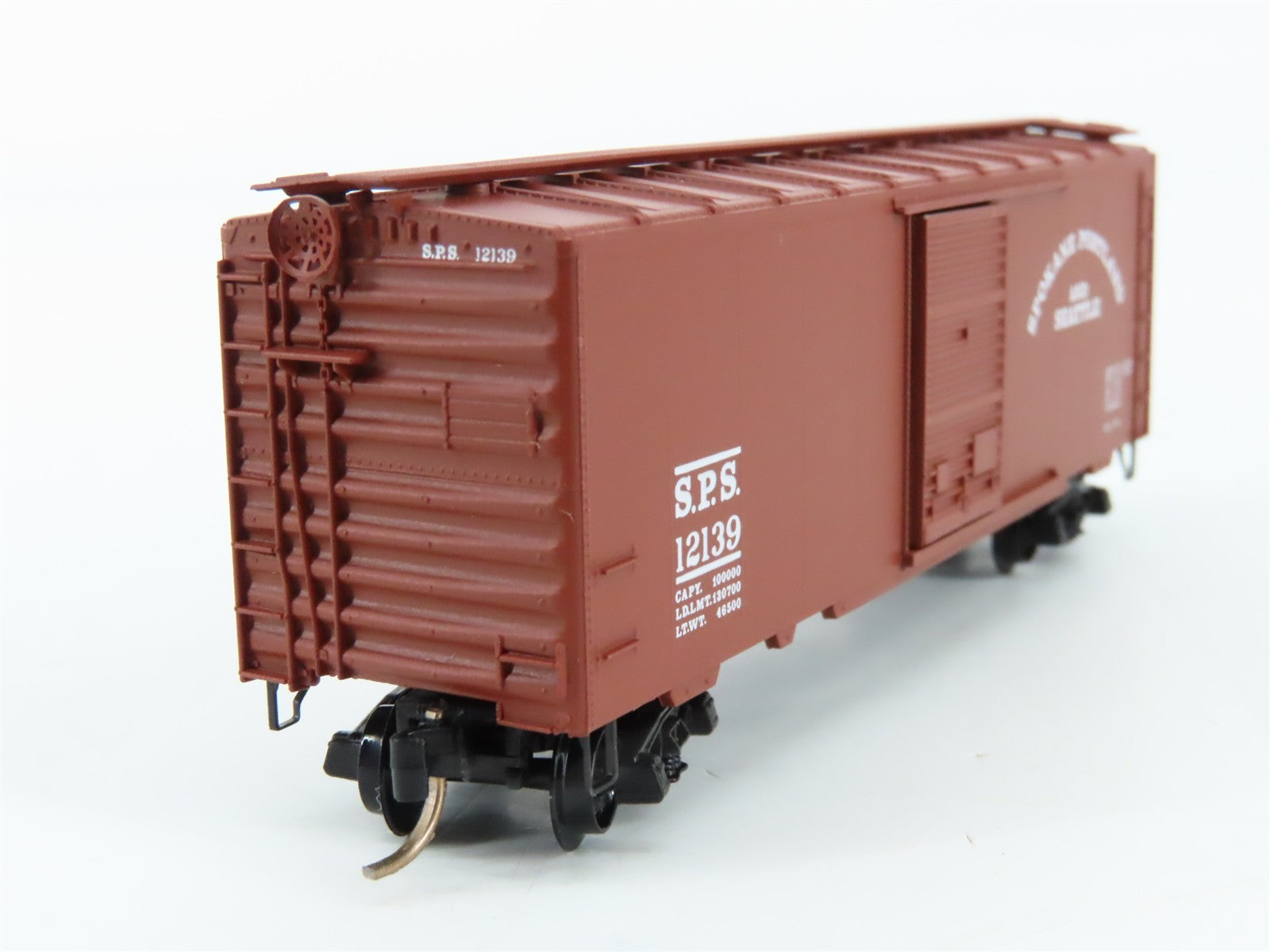 N Kadee Micro-Trains MTL 20990 SPS Spokane Portland & Seattle 40' Box Car 12139