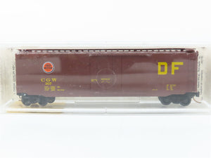 N Scale Micro-Trains MTL 32300 CGW Chicago Great Western 50' Box Car 307 RTR