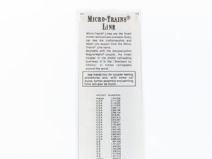 N Scale Micro-Trains MTL 32300 CGW Chicago Great Western 50' Box Car 307 RTR