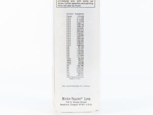 N Scale Micro-Trains MTL 32300 CGW Chicago Great Western 50' Box Car 307 RTR