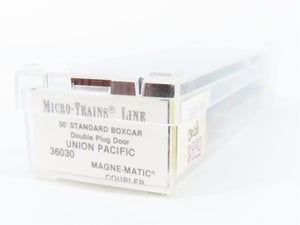 N Scale Micro-Trains MTL 36030 Union Pacific 50' Double Plug Door Box Car RTR