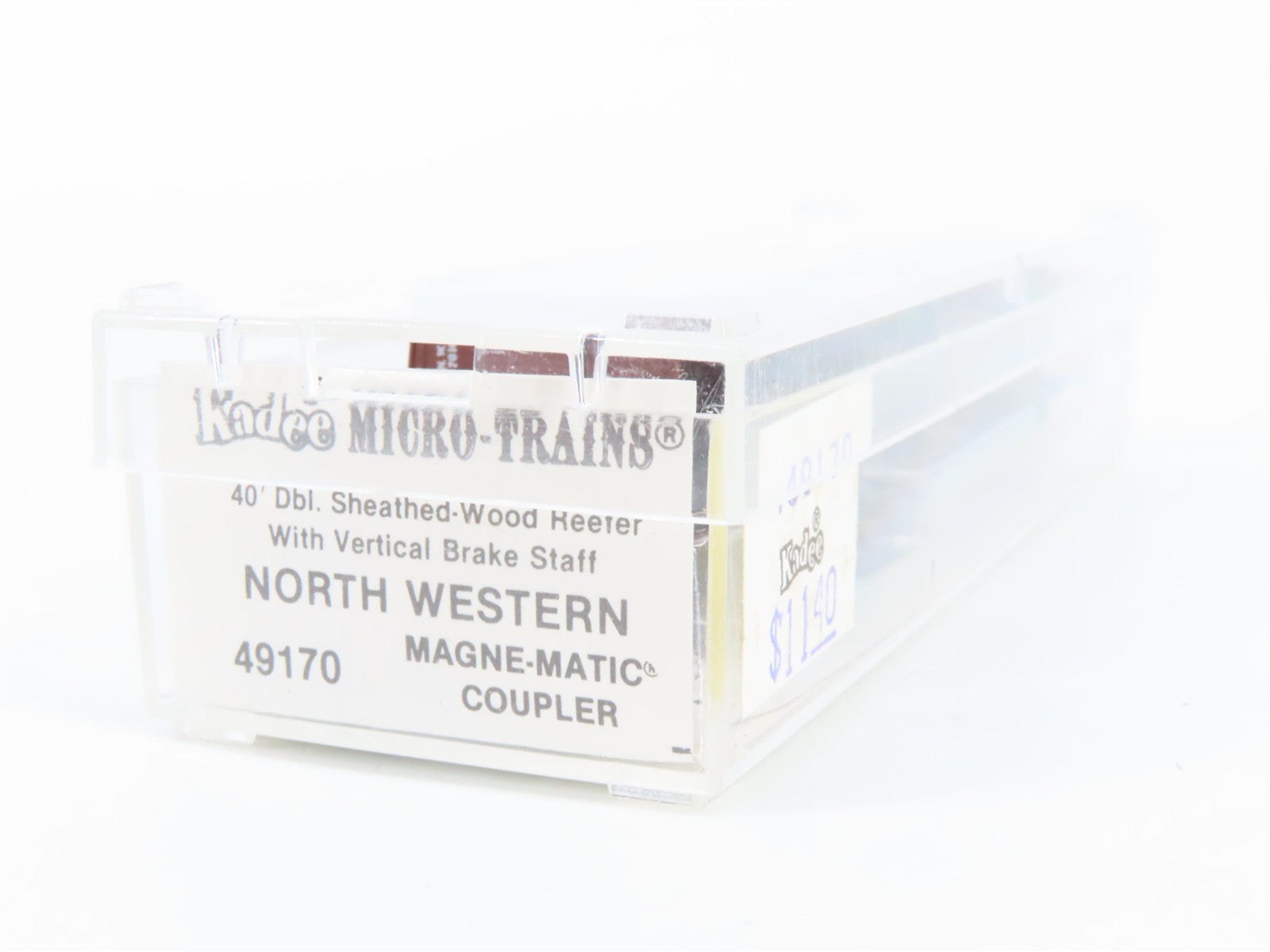 N Scale Micro-Trains MTL 49170 North Western Refrigerator Line 40' Reefer RTR