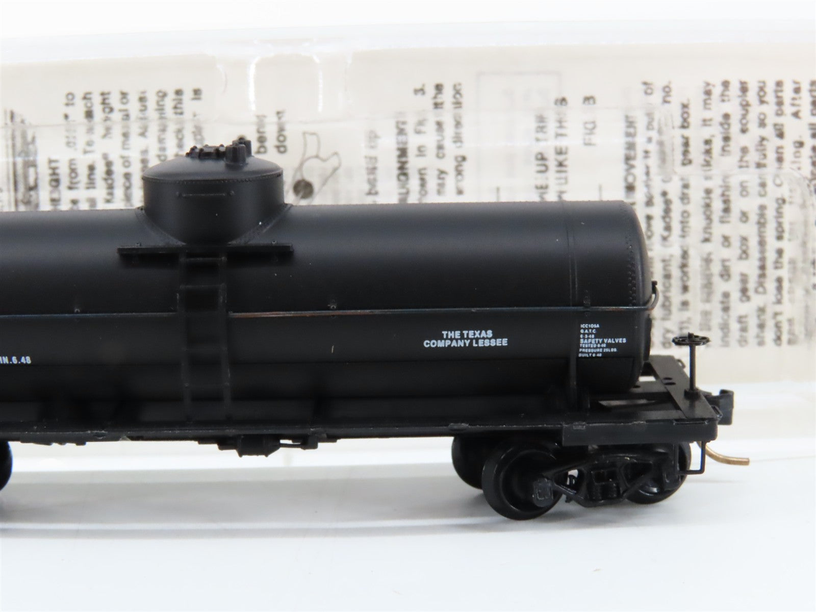 N Scale Micro-Trains MTL 65250 Texas Company 39' Single Dome Tank Car RTR