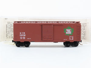 N Kadee Micro-Trains MTL 20010 GTW Grand Trunk Western 40' Box Car 516768 RTR