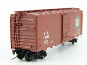 N Kadee Micro-Trains MTL 20010 GTW Grand Trunk Western 40' Box Car 516768 RTR