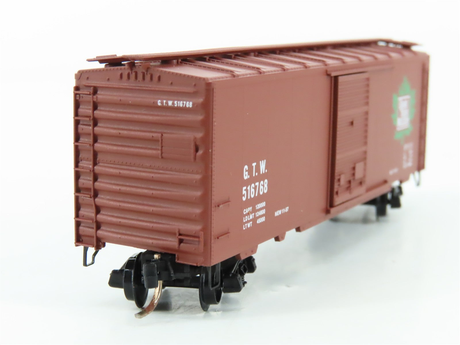 N Kadee Micro-Trains MTL 20010 GTW Grand Trunk Western 40' Box Car 516768 RTR