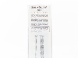 N Kadee Micro-Trains MTL 20010 GTW Grand Trunk Western 40' Box Car 516768 RTR