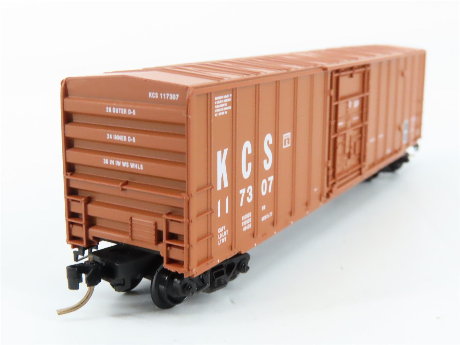 N Scale Micro-Trains MTL 27190 KCS Kansas City Southern 50' Box Car 117307 RTR