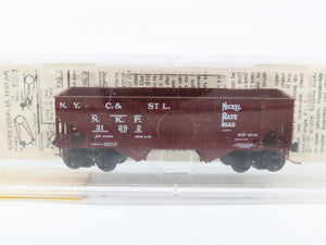 N Scale Micro-Trains MTL 57050 Nickel Plate Road 33' 2-Bay Twin Hopper RTR