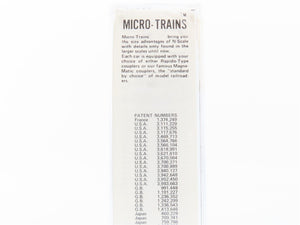 N Scale Micro-Trains MTL 57050 Nickel Plate Road 33' 2-Bay Twin Hopper RTR