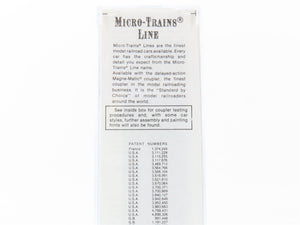 N Scale Micro-Trains MTL 36020 N&W Norfolk & Western 50' Box Car 56619 RTR