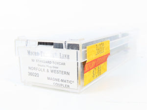 N Scale Micro-Trains MTL 36020 N&W Norfolk & Western 50' Box Car 56619 RTR