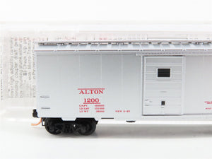 N Scale Micro-Trains MTL 20586 Alton Railroad 40' Single Door Box Car 1200 RTR