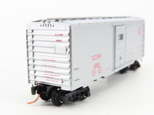 N Scale Micro-Trains MTL 20586 Alton Railroad 40' Single Door Box Car 1200 RTR