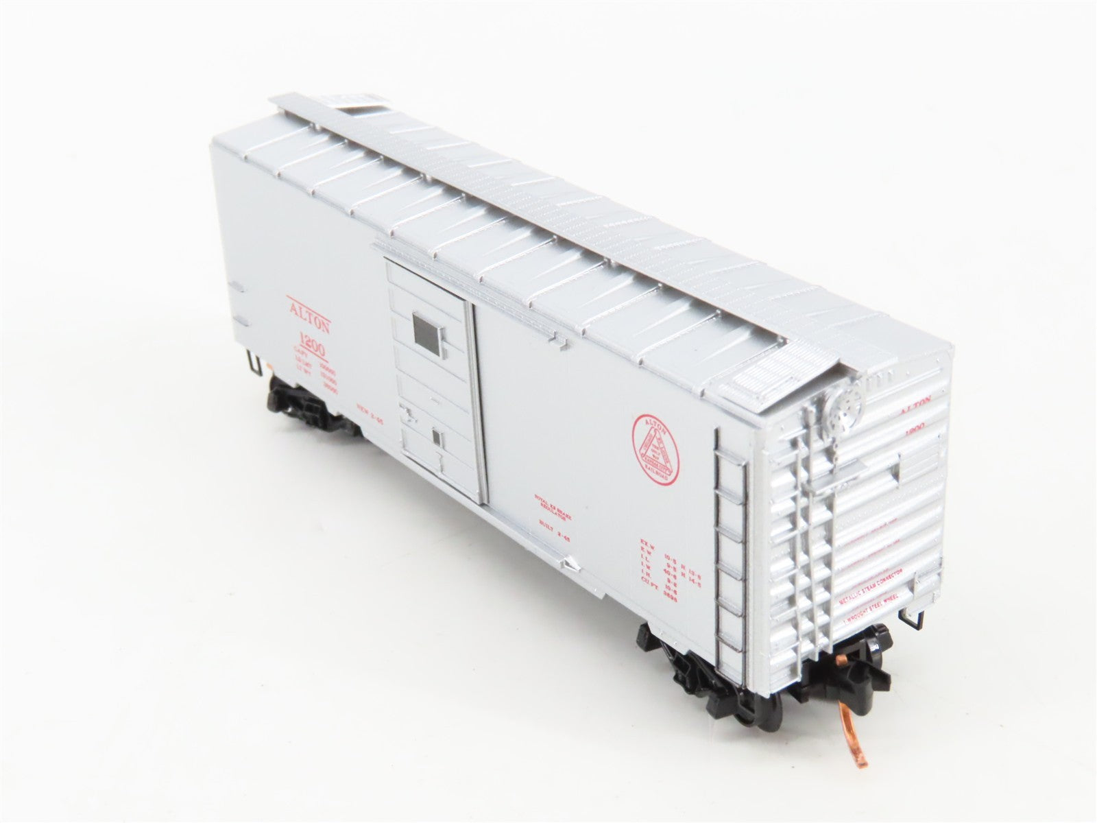 N Scale Micro-Trains MTL 20586 Alton Railroad 40' Single Door Box Car 1200 RTR