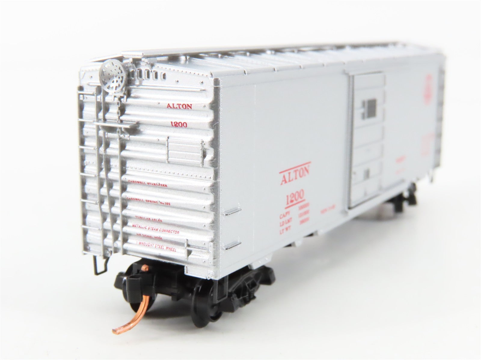 N Scale Micro-Trains MTL 20586 Alton Railroad 40' Single Door Box Car 1200 RTR
