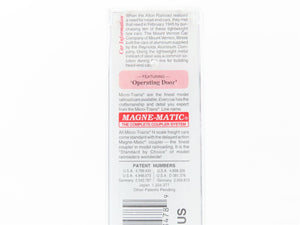 N Scale Micro-Trains MTL 20586 Alton Railroad 40' Single Door Box Car 1200 RTR