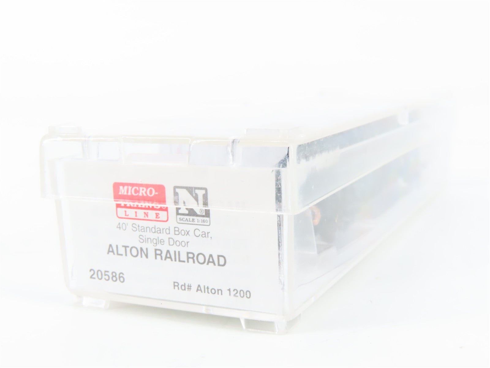 N Scale Micro-Trains MTL 20586 Alton Railroad 40' Single Door Box Car 1200 RTR