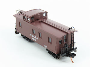 N Scale Micro-Trains MTL 51100 Atchison, Topeka & Santa Fe 34' Caboose RTR