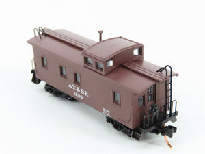 N Scale Micro-Trains MTL 51100 Atchison, Topeka & Santa Fe 34' Caboose RTR