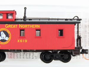 N Scale Micro-Trains MTL 51110 GN Great Northern 34' Wood Sheathed Caboose RTR