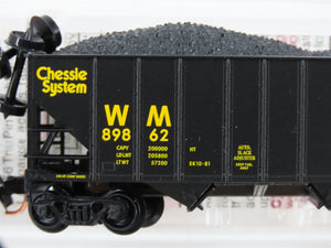 N Scale Micro-Trains MTL 108150 WM Western Maryland 3-Bay Open Hopper 89862 RTR