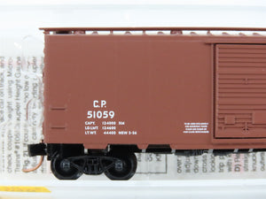 N Scale Micro-Trains MTL 20436/2 CP Canadian Pacific 40' Box Car 51059 RTR