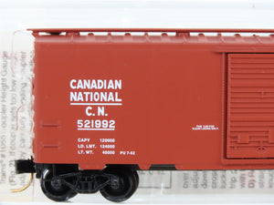 N Scale Micro-Trains MTL 20206 C.N. Canadian National 40' Box Car 521992 RTR