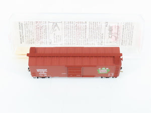 N Scale Micro-Trains MTL 20206 C.N. Canadian National 40' Box Car 521992 RTR