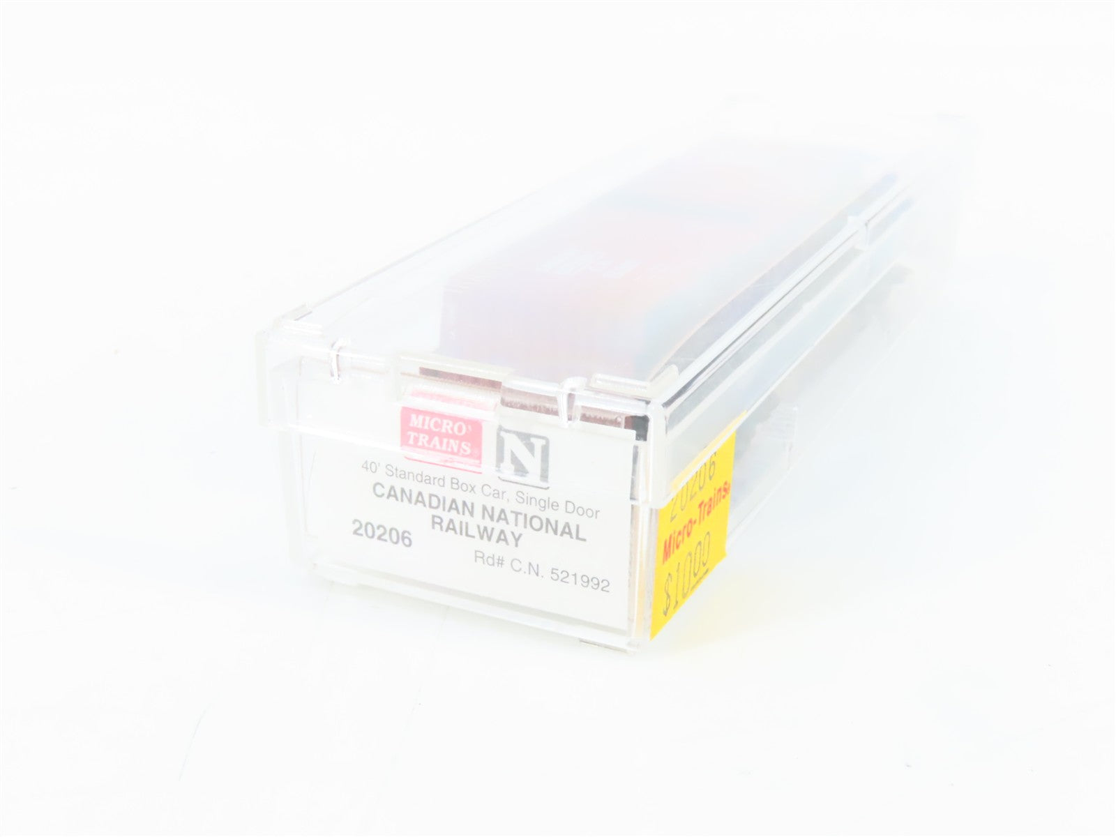 N Scale Micro-Trains MTL 20206 C.N. Canadian National 40' Box Car 521992 RTR