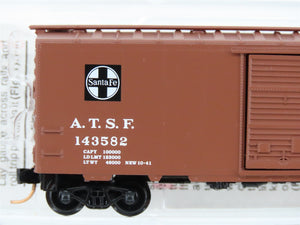 N Scale Micro-Trains MTL 20060 ATSF Santa Fe 40' Box Car 143582 RTR