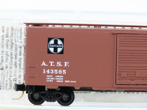 N Scale Micro-Trains MTL 20060 ATSF Santa Fe 40' Box Car 143585 RTR