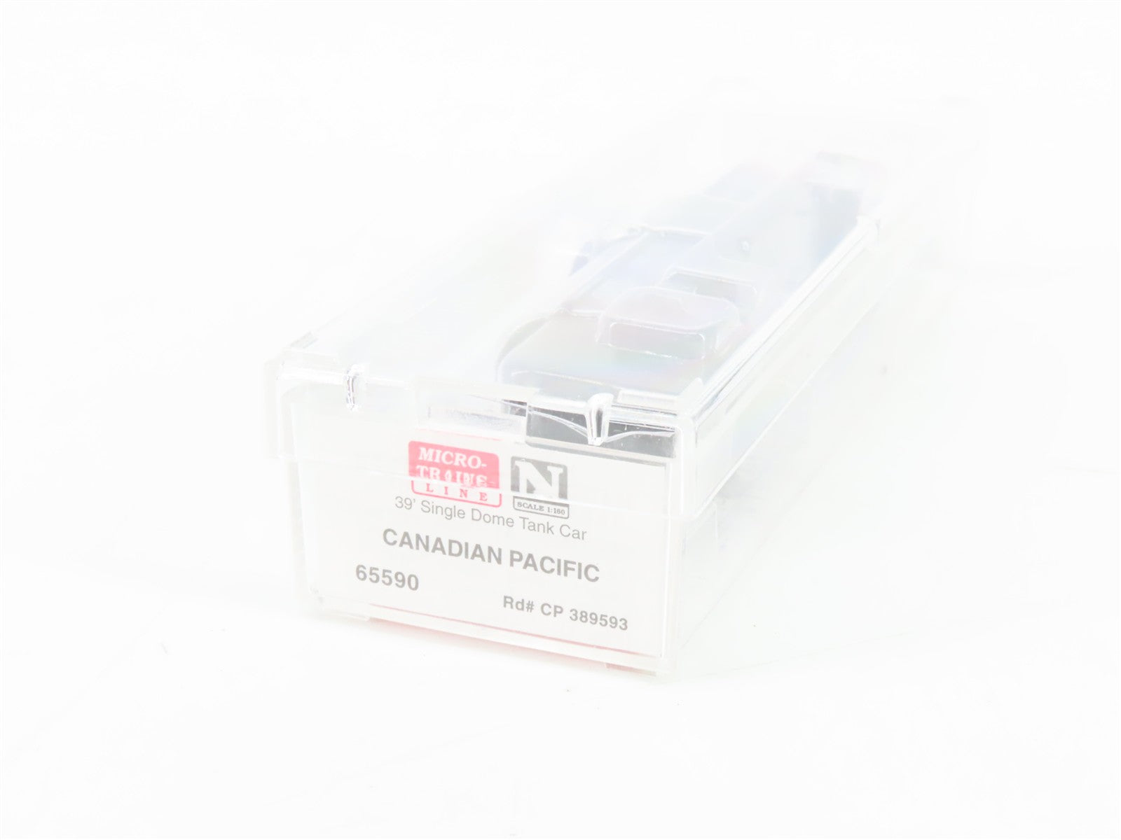 N Scale Micro-Trains MTL 65590 CP Canadian Pacific 39' Tank Car 389593 RTR