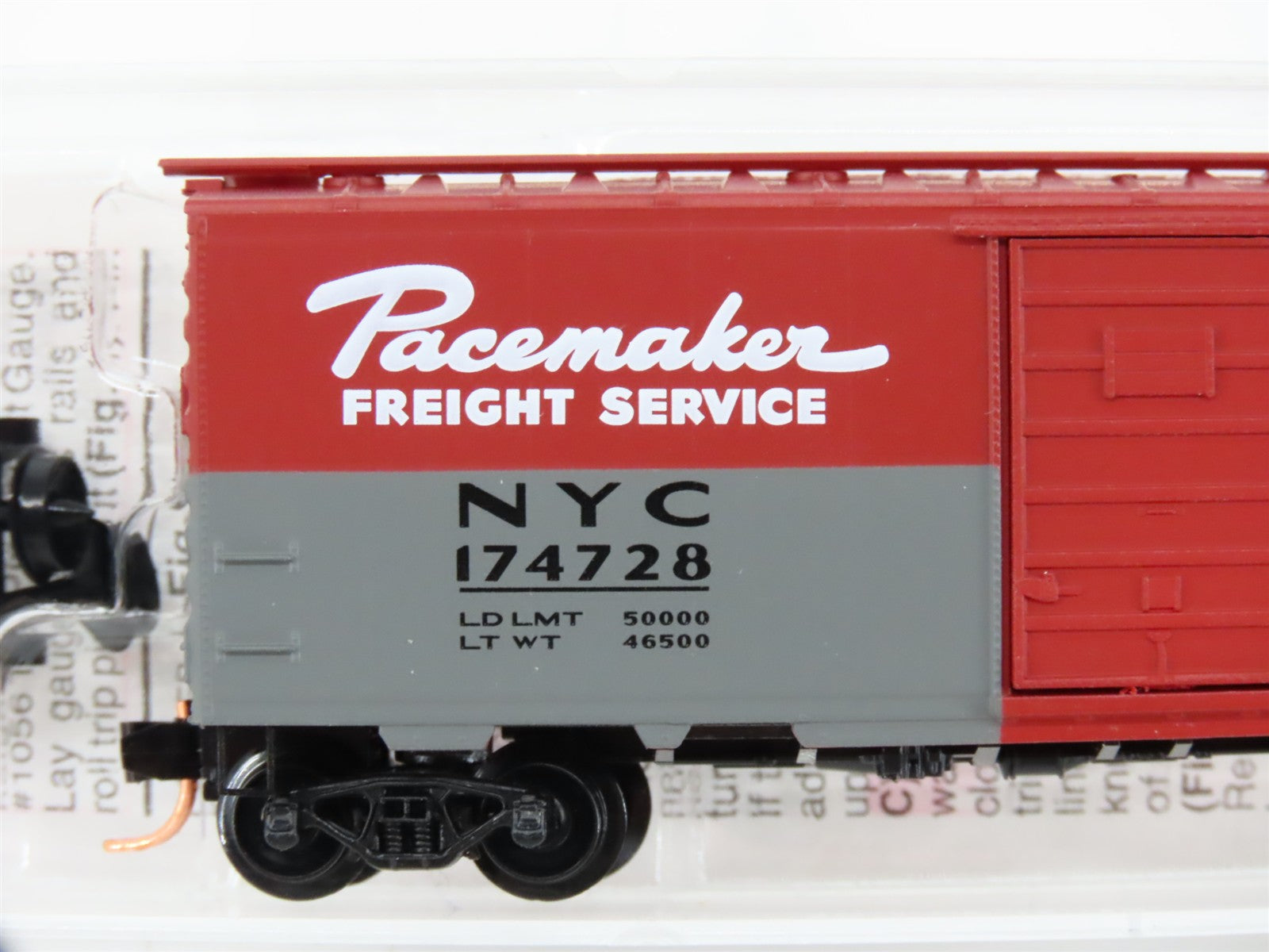 N Scale Micro-Trains MTL 20240 NYC New York Central 40' Box Car 174728 RTR
