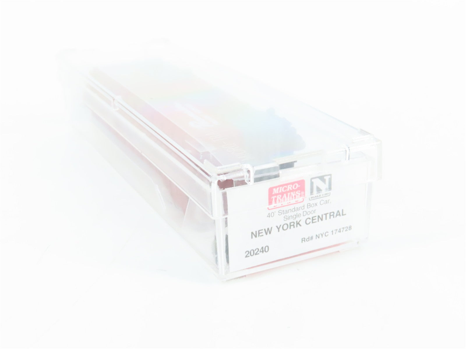 N Scale Micro-Trains MTL 20240 NYC New York Central 40' Box Car 174728 RTR