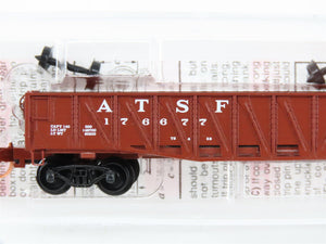 N Scale Micro-Trains MTL 62030 Atchison, Topeka & Santa Fe 50' Gondola RTR