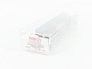 N Scale Micro-Trains MTL 62030 Atchison, Topeka & Santa Fe 50' Gondola RTR