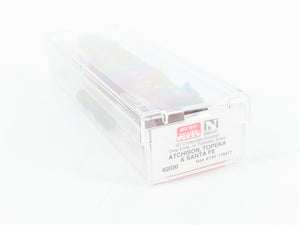 N Scale Micro-Trains MTL 62030 Atchison, Topeka & Santa Fe 50' Gondola RTR